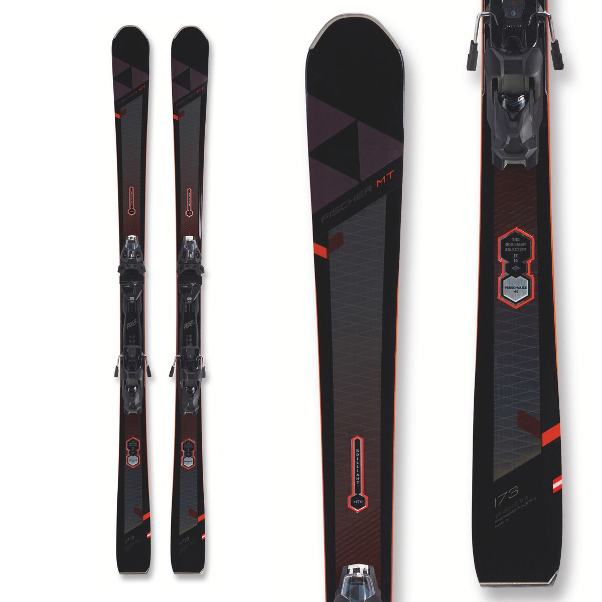 Pack skis BRILLIANT MT + Fixation MBS 12