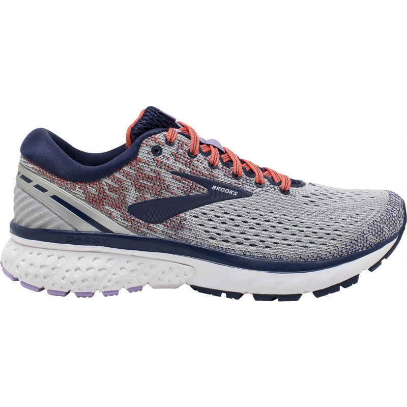 Chaussure de running Ghost 11- Grey/Blue/Coral