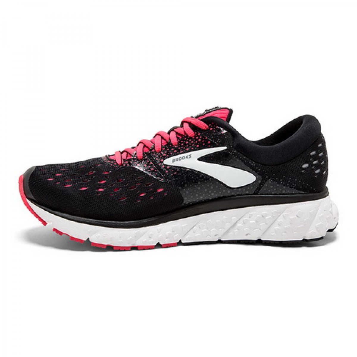 Chaussures Running Femme Glycerin 16 - Black/Pink/Grey