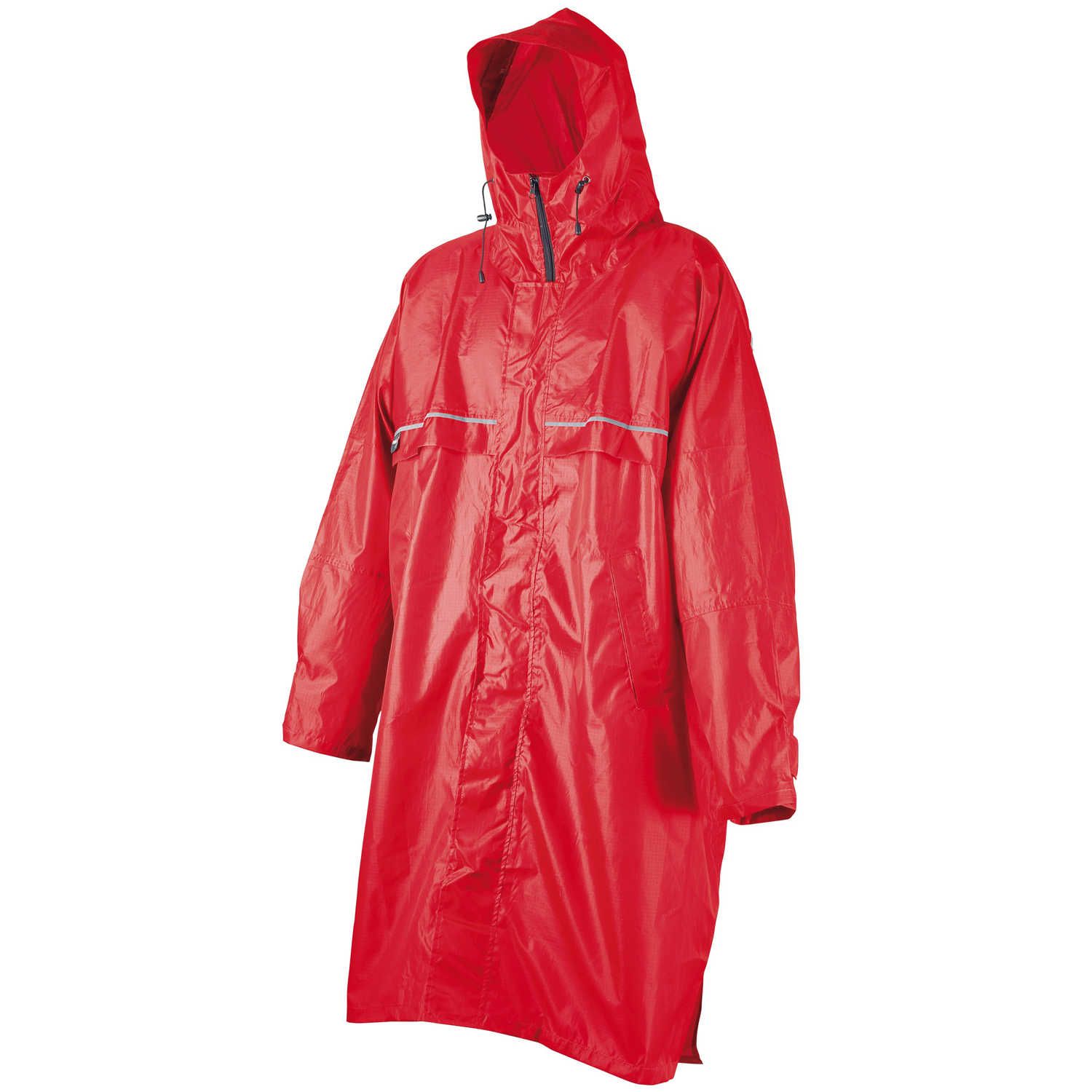 Poncho Cagoule Rouge