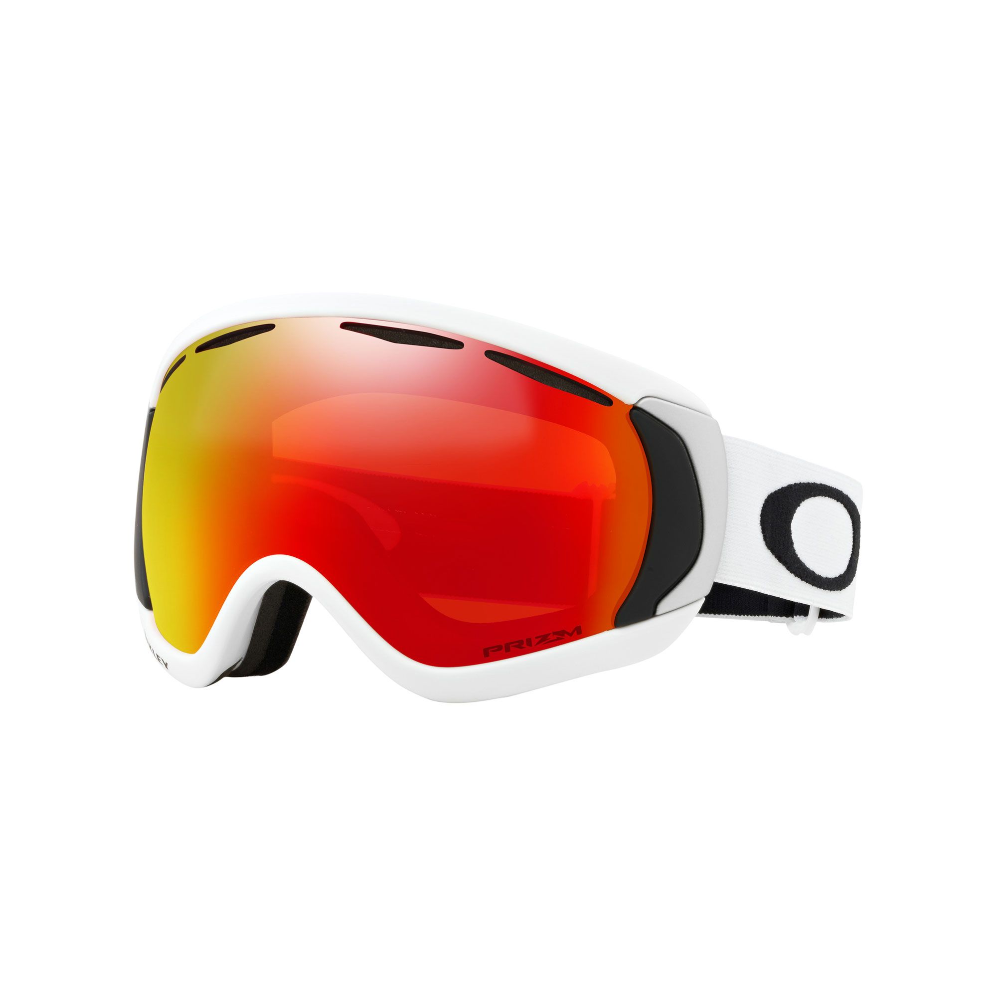 Masque de Ski Canopy - Matte White - Prizm Torch