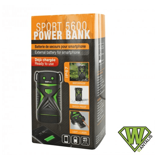 Power Bank Sport 5 600 - Batterie de secours pour smartphone
