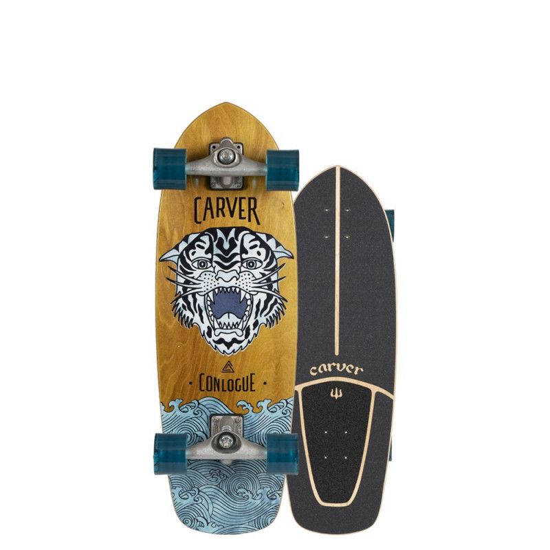 Skateboard Carver Complete Conlogue Sea Tiger 29,5"