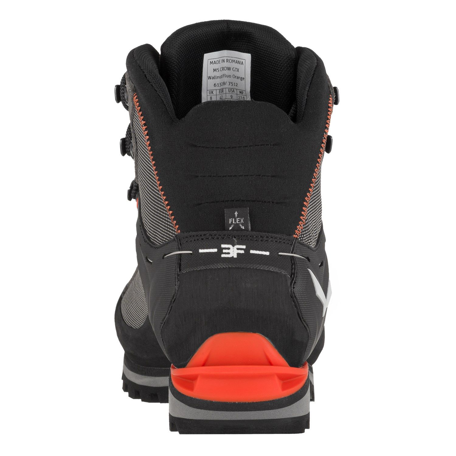 Chaussure d'alpinisme M's Crow GTX - Wallnut / Fluo Orange