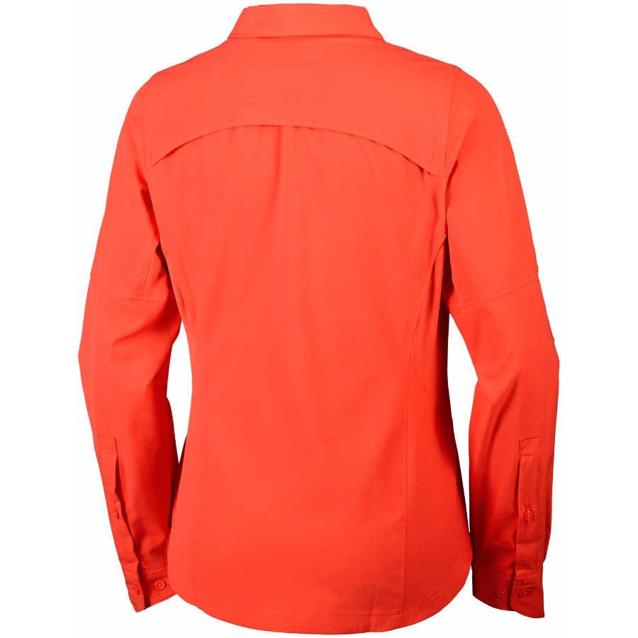 Chemise à manches longues Femme Silver Ridge Long Sleeve Shirt - Sail Red 