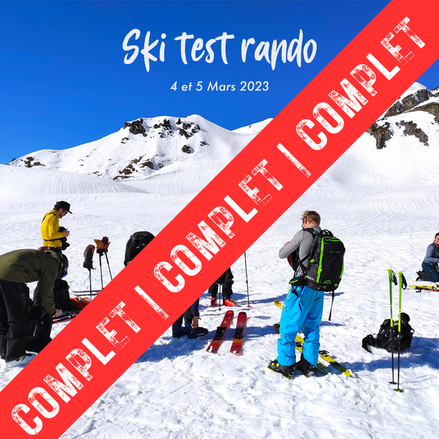 WE Ski Test Rando Sports Av' 4-5 mars 2023 - Matos 2024