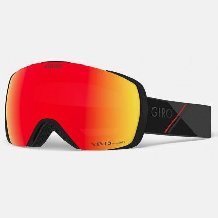 Masque de Ski Contact - Black Red Sport Tech - Vivid Ember + Vivid Infrared