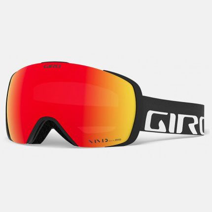Masque de Ski Contact - Black Wordmark - Vivid Royal + Vivid Infrared