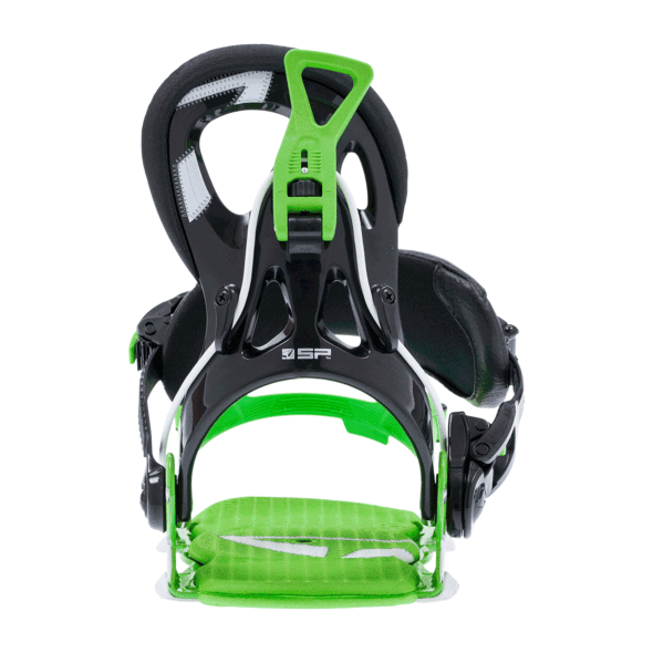 Fixation snowboard SP Core S - Green / Black 