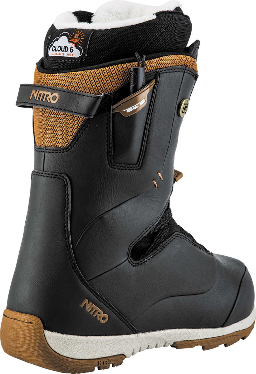 boots snowboard nitro crown noir 2018 