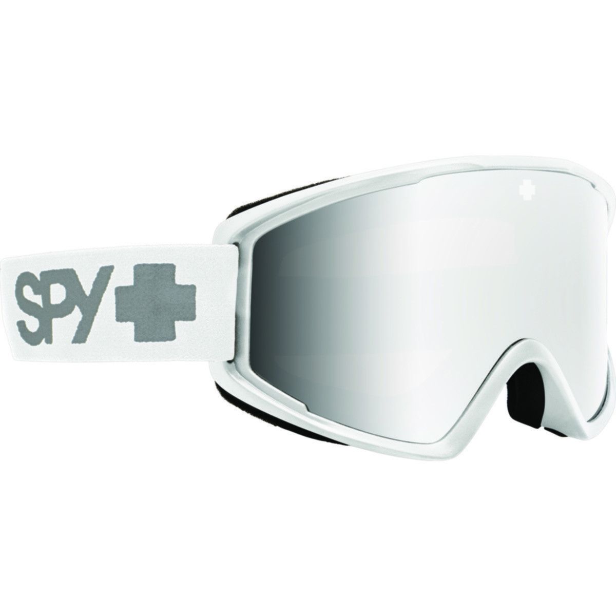 Masque de Ski Crusher Elite - Matte White - HD Bronze w/ Silver Spectra Mirror