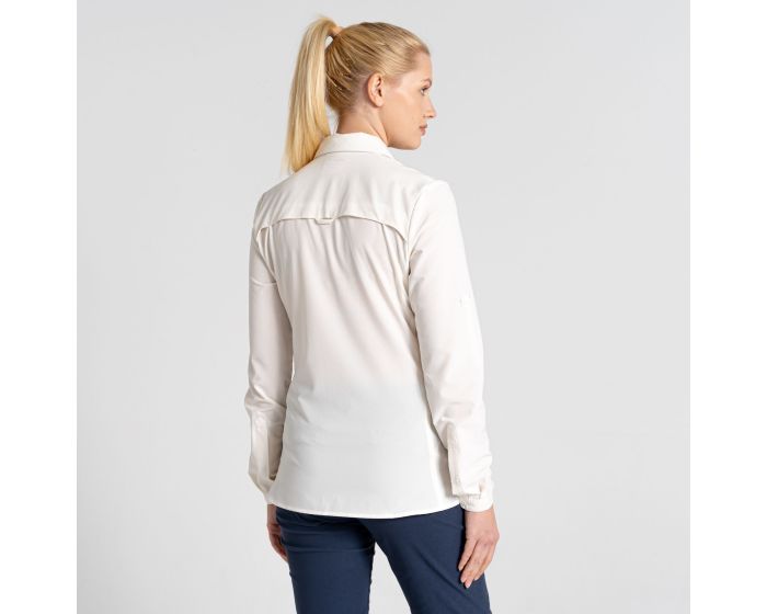Chemise Nosilife Pro IV Long Sleeved Shirt - Pearl White
