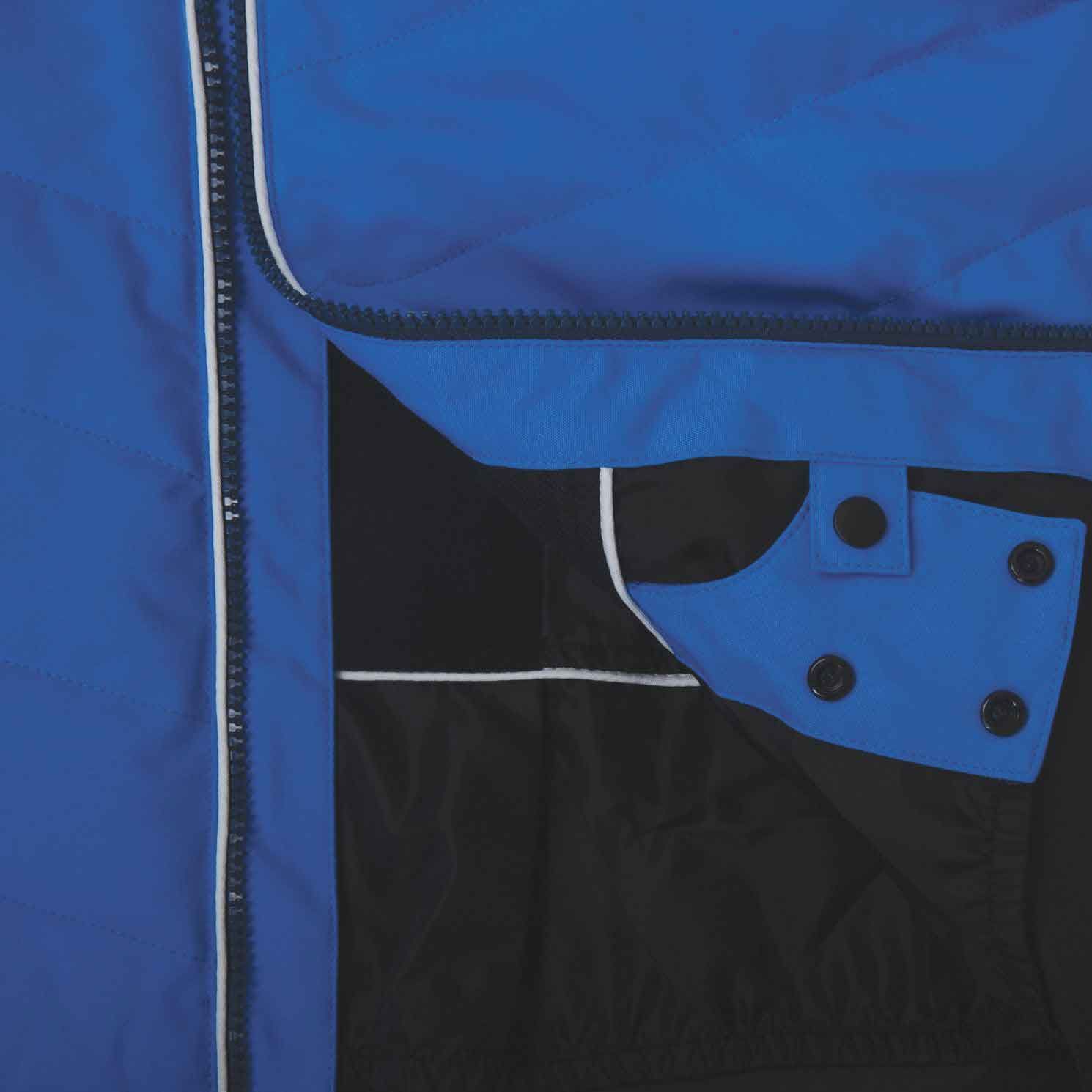 Veste ski garçon Tusk II Jacket - Athletic Blue Cyberspace Grey