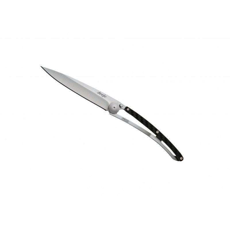 Couteau de poche Deejo Titane - Fibre de Carbone