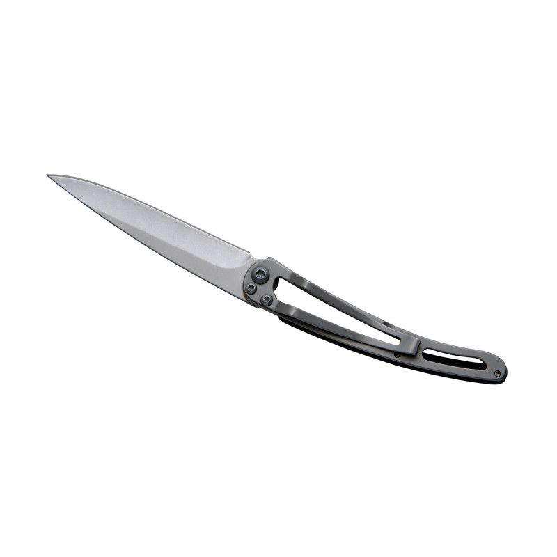 Couteau de poche Deejo Titane - Ebène - 27 g