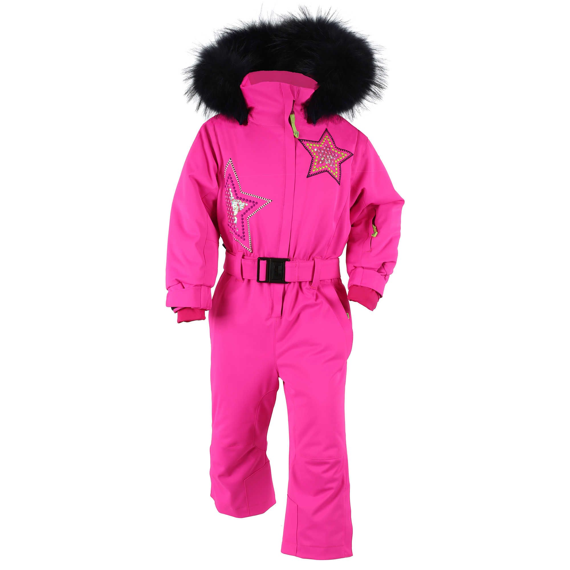 Combinaison ski fille Neige - Ultra Pink