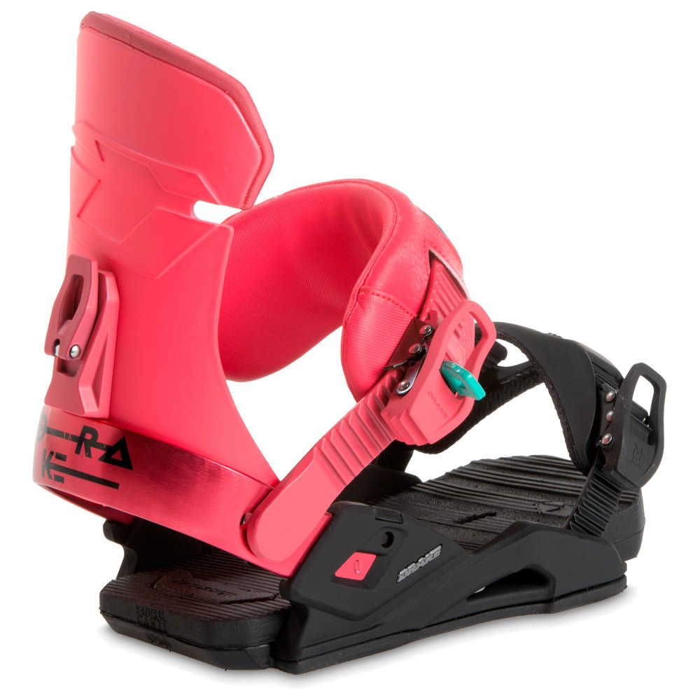 Fixation Snowboard DL - Pink/Red/Black