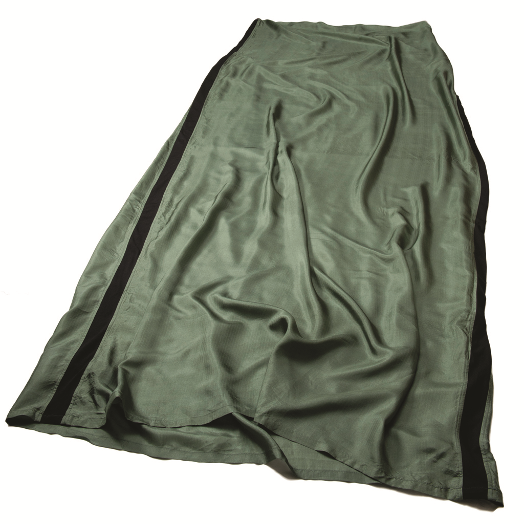 Drap de sac stretch en soie rectangulaire standard - Vert