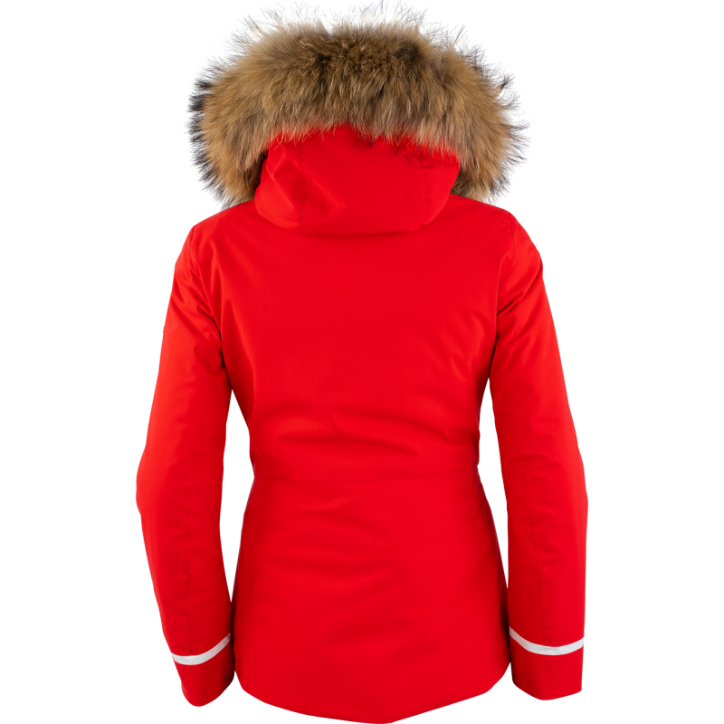 Veste de ski Caron femme rouge