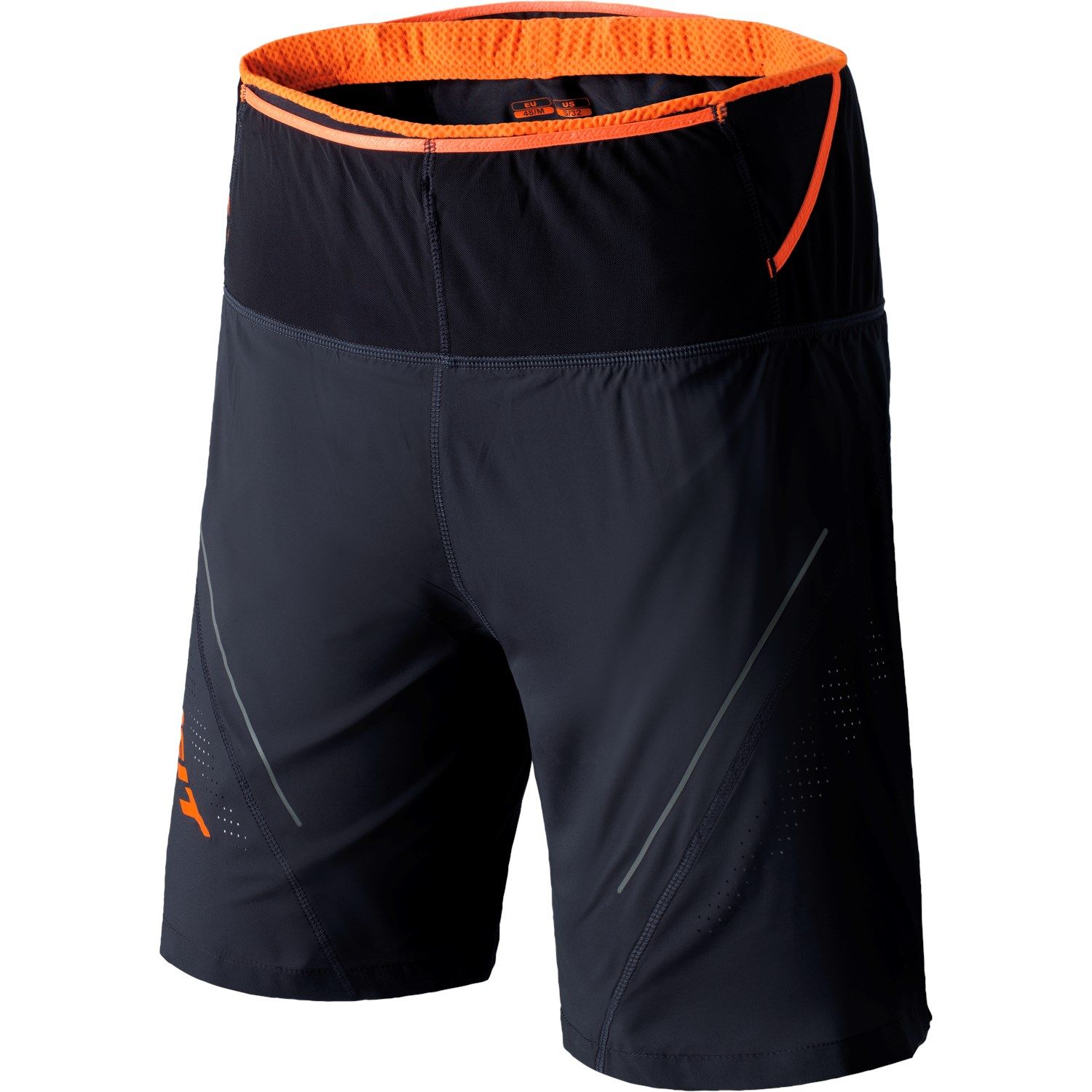 Short Running Ultra M 2/1 Shorts- Asphalt