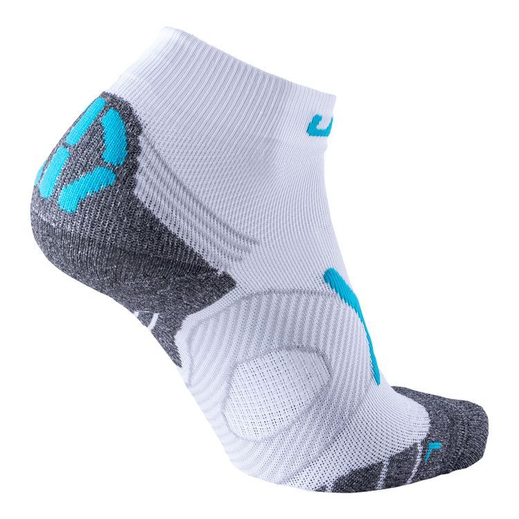 Chaussettes LADY RUN SUPER FAST SOCKS White Turquoise