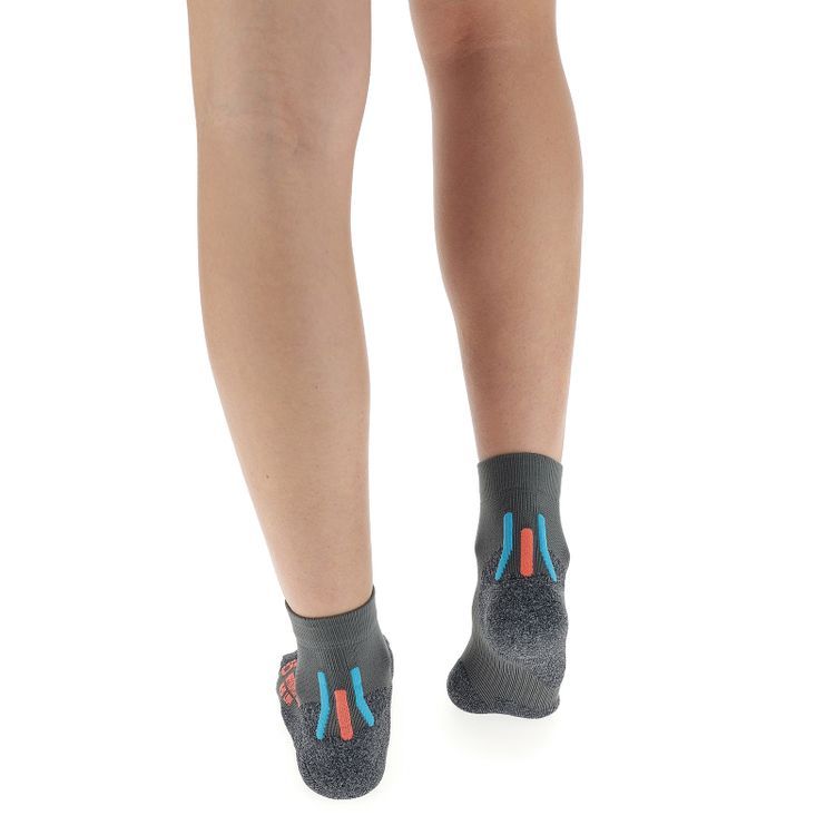 Chaussettes Lady Trekking Approach Low Cut - Grey Turquoise