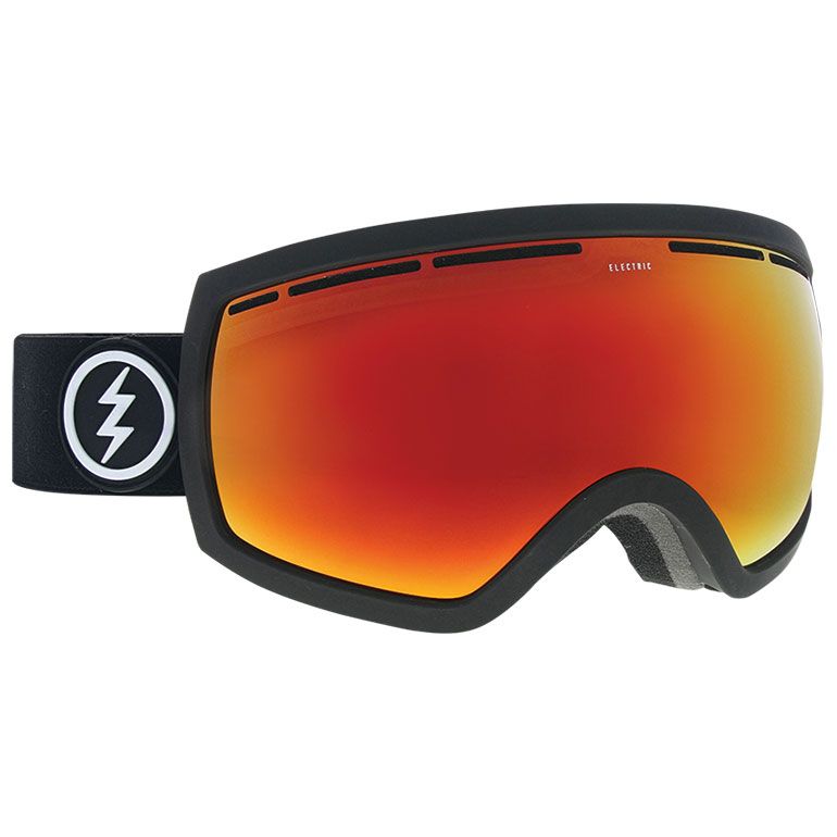 Masque de Ski Eg2.5 - Matte Black - Brose Red Chrome + Pink