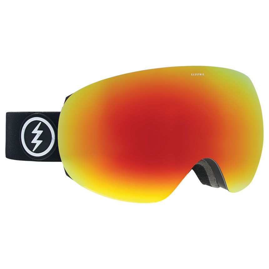 Masque de Ski EG3 - Matte Black - Brose Red Chrome + Pink
