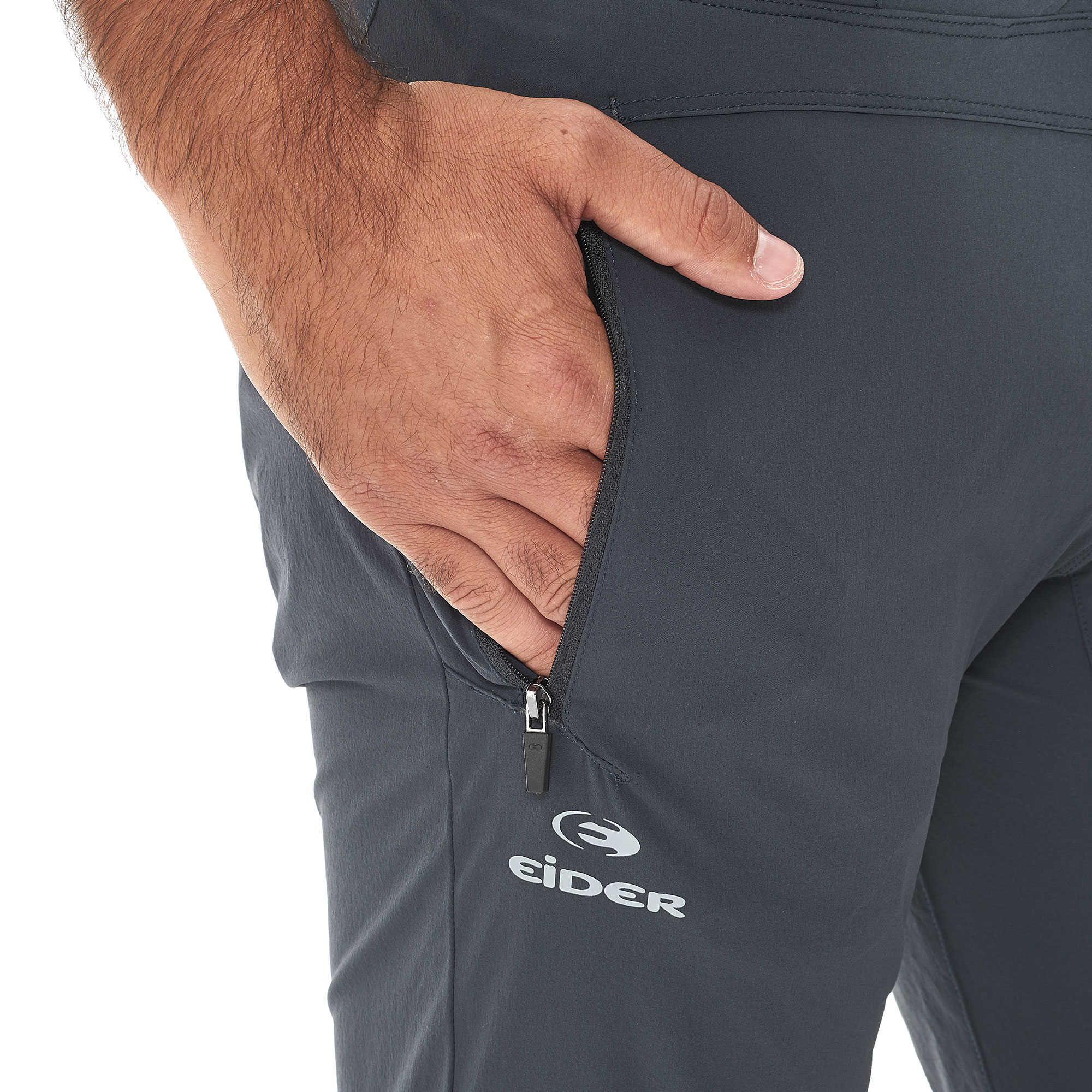 Pantalon Eider - Flex Zip-Off Pant M - Crest Black