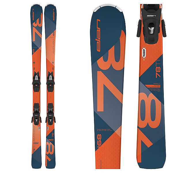 Pack ski Elan Amphibio 78 TI 2019 + Fixations ELS 11