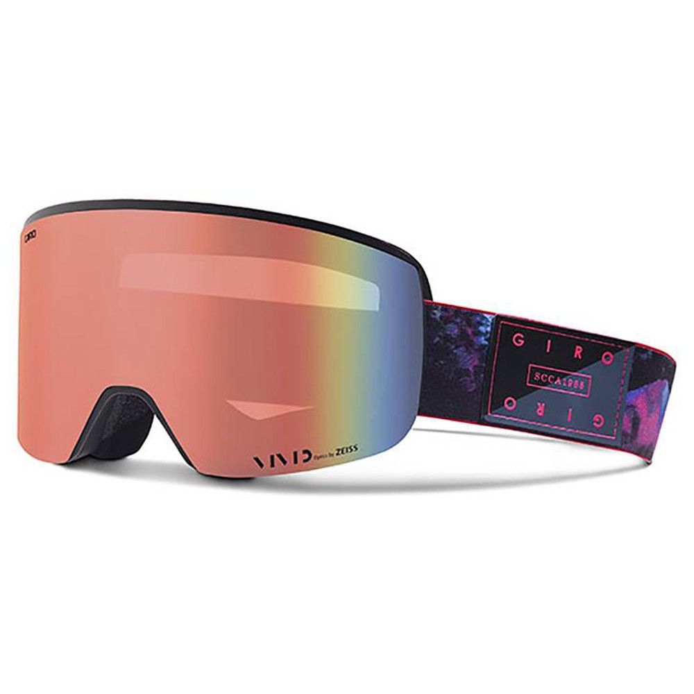 Masque de Ski Ella - Tidepool - Vivid Pink + Vivid Infrared
