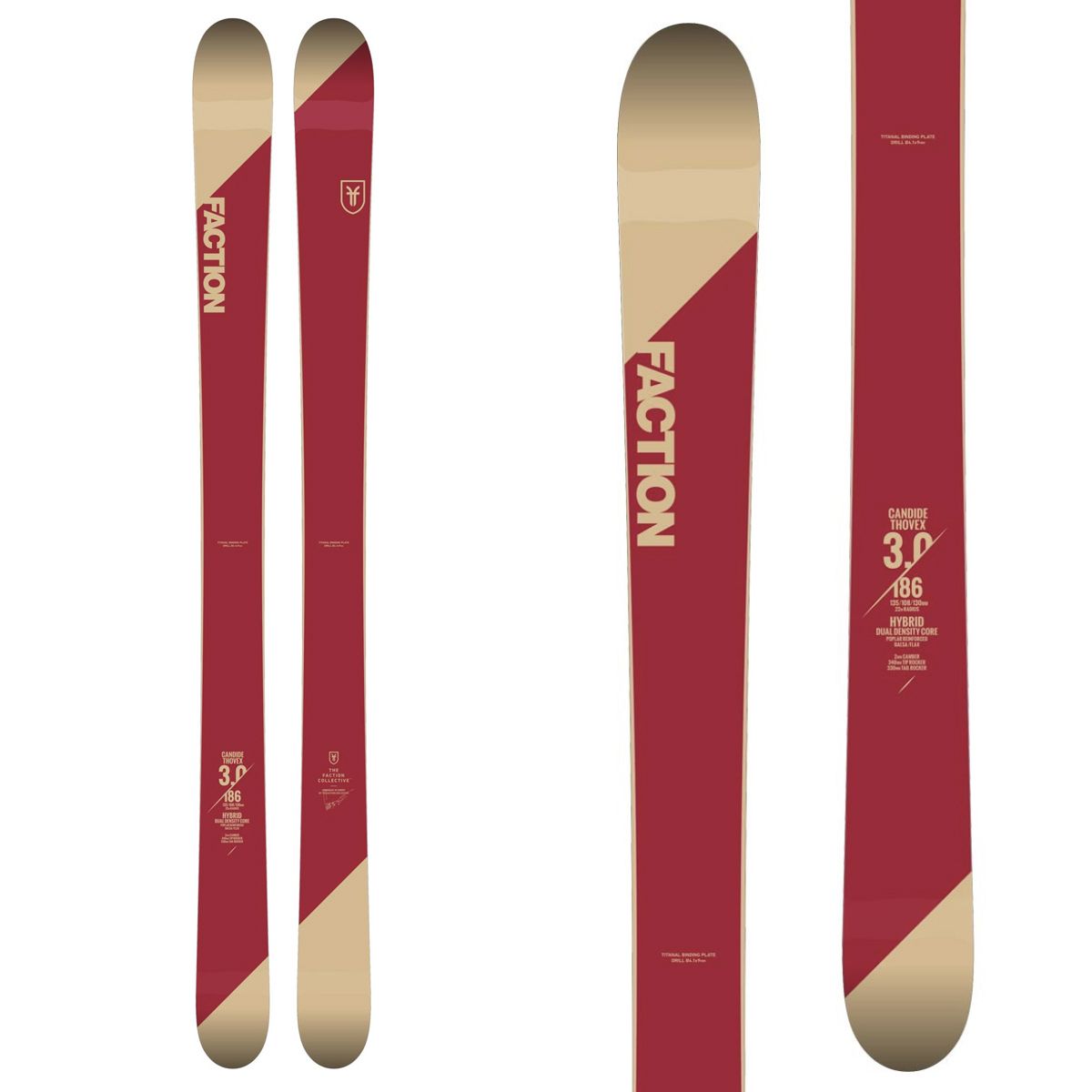 Pack Skis Candide 3.0 2019 + Fixations