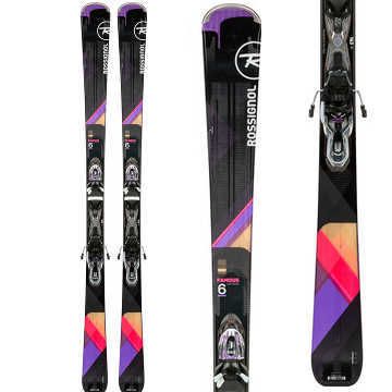 Pack Ski Rossignol Famous 6 2018 et Fixations Xpress W 11 WTR Black/White