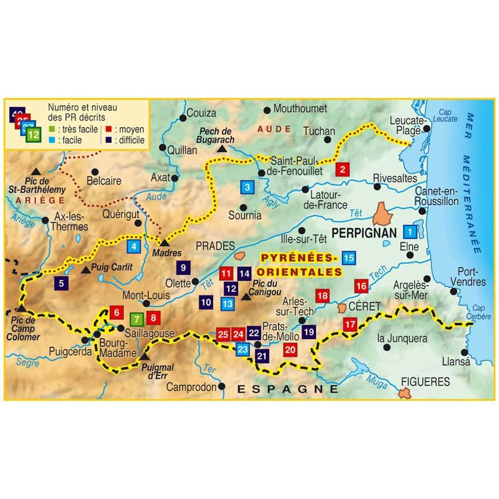 Topo Guides Les Pyrénées-Orientales à pied