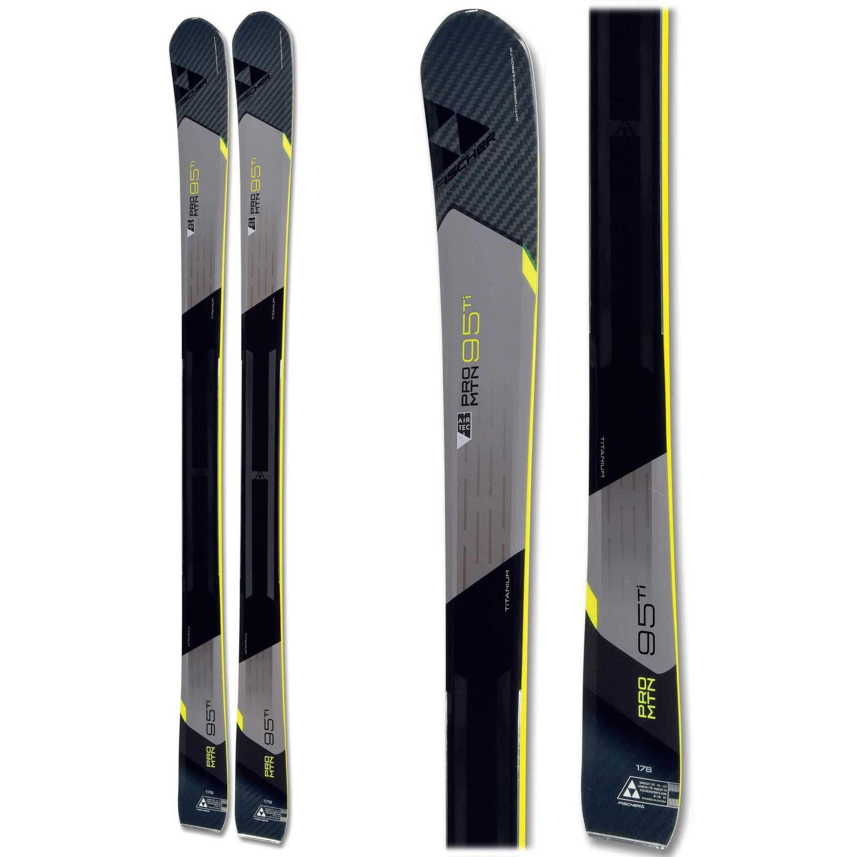 Achat pack ski homme Fischer PRO MTN 95 Ti 2017 + fixations