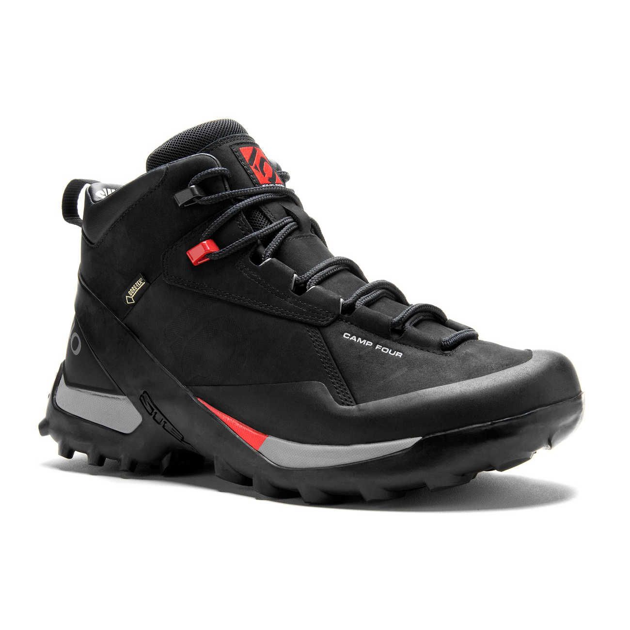 Chaussures de randonnée Camp Four GTX Mid Leather - Black Red