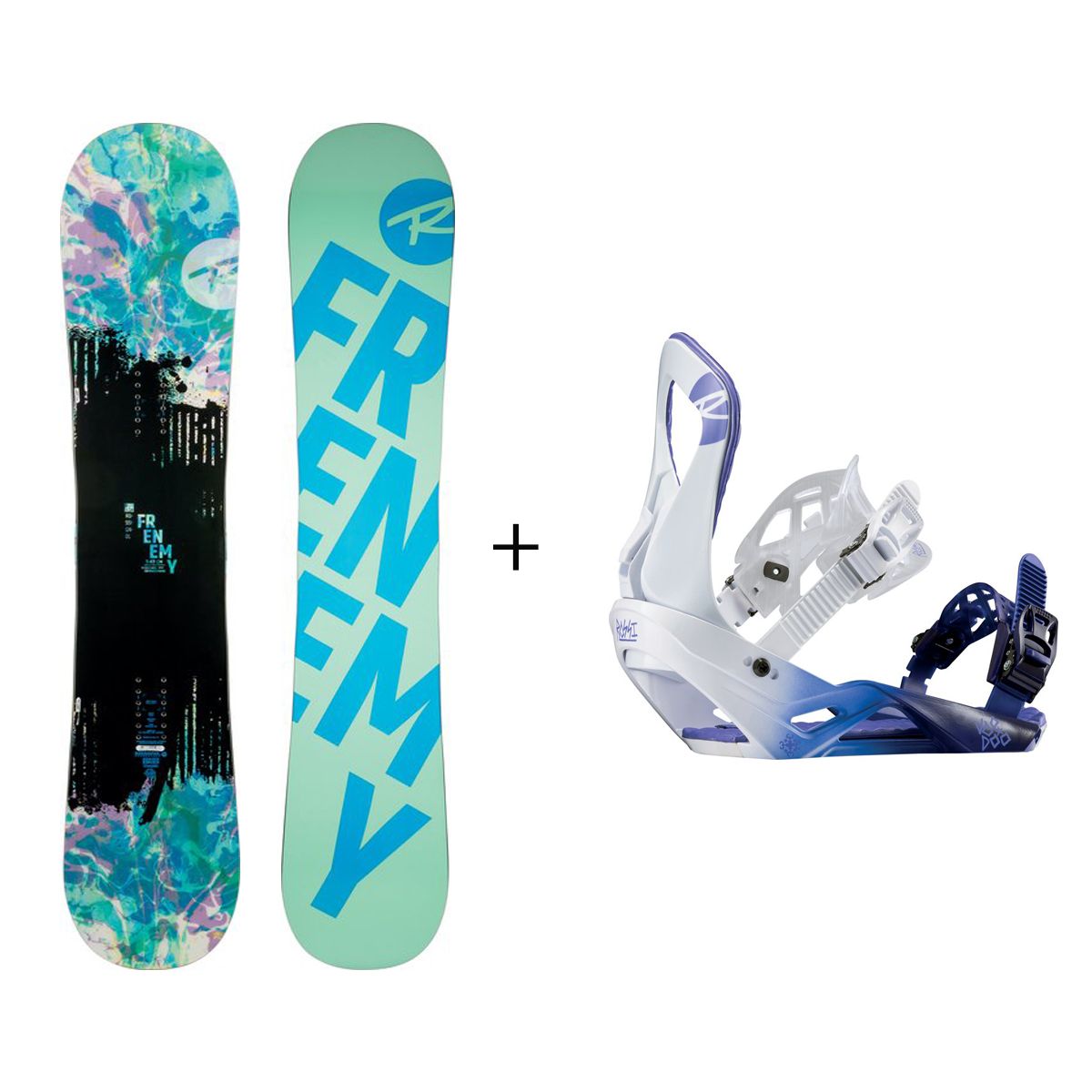 Pack Snowboard Rossignol  Frenem + Fixations Voodoo S/M