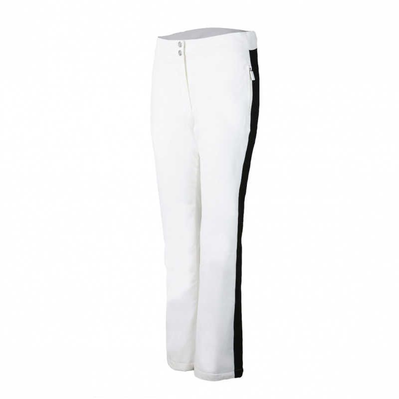 Pantalon Ski Femme Pila II - Blanc Noir 