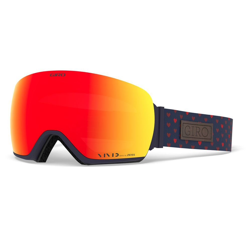 Masque de Ski Lusi - Heart - Vivid Ember + Vivid Infrared