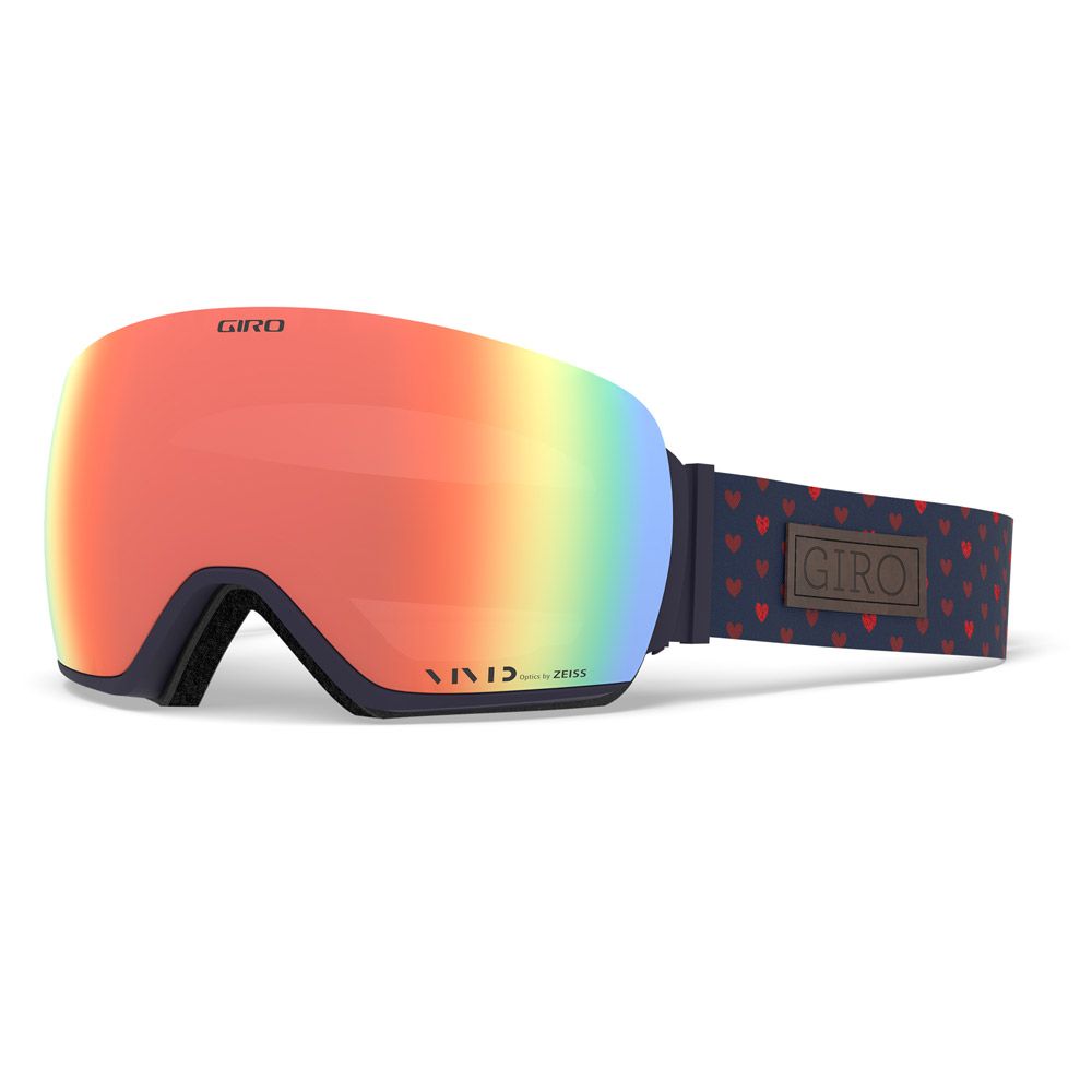 Masque de Ski Lusi - Heart - Vivid Ember + Vivid Infrared