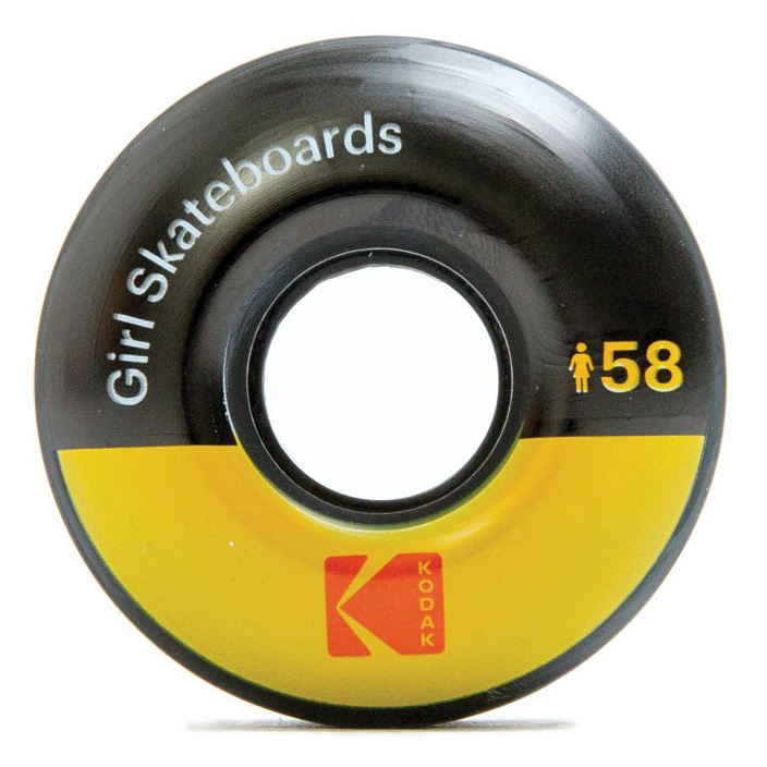 Jeu de 4 roues de Skateboard 58 Mm - Kodak Cine