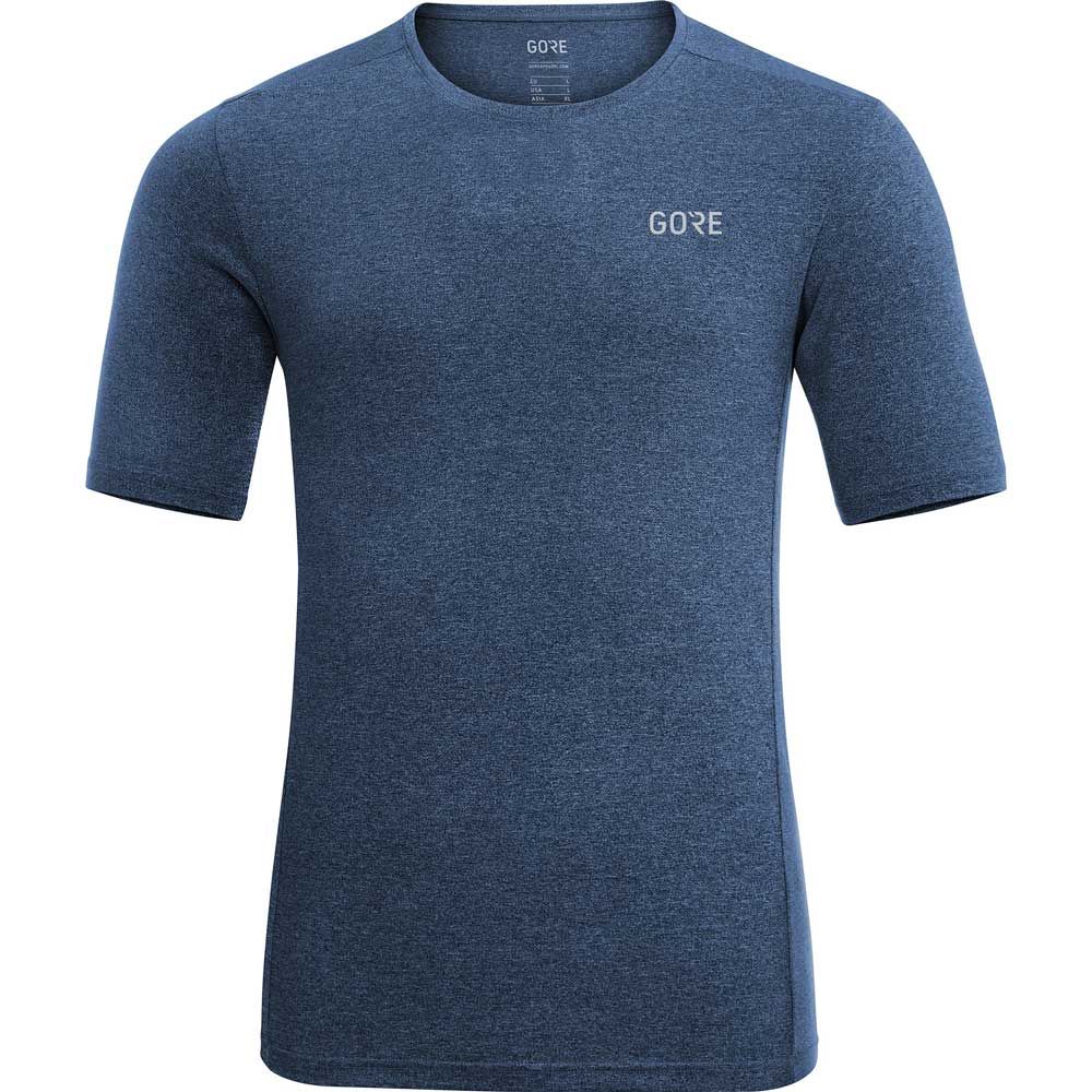 T-shirt R3 Melange Shirt - Deep Water Blue