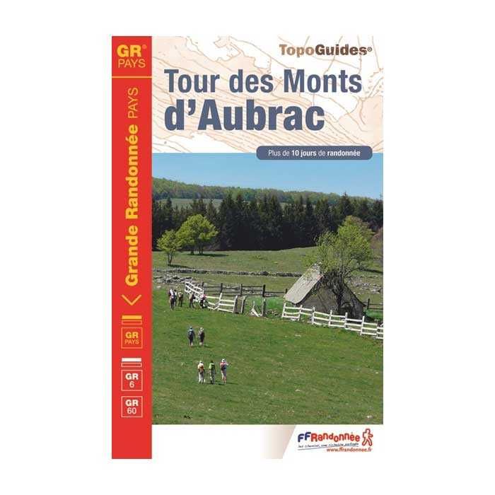 Carte De Randonnee Grp - Tour Des Monts D'Aubrac