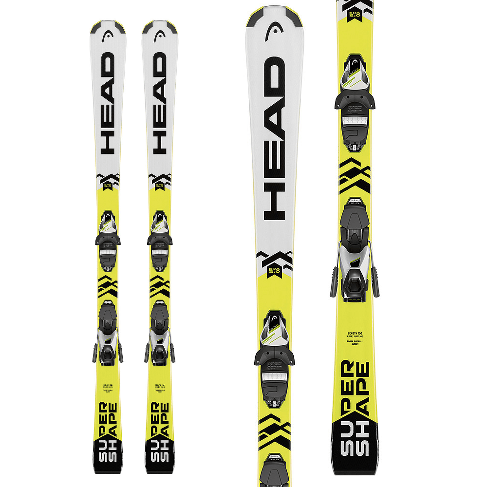 Pack ski head Supershape SLR2 + SLR 7.5 AC bk/wh