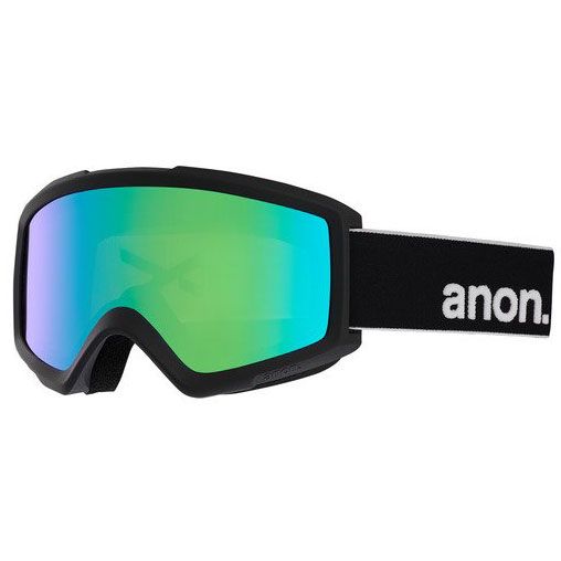 Masque de Ski Helix 2.0 - Black - Sonar Green + Amber