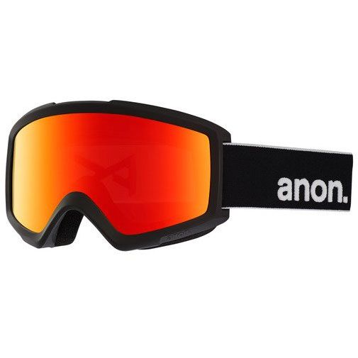 Masque de Ski Helix 2.0 - Black - Sonar Red + Amber