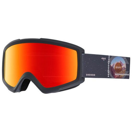Masque de Ski Helix 2.0 - Rush - Sonar Red + Amber