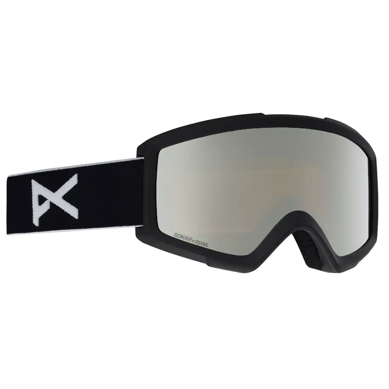 Masque de Ski Helix 2.0 - Black - Sonar Silver + Amber
