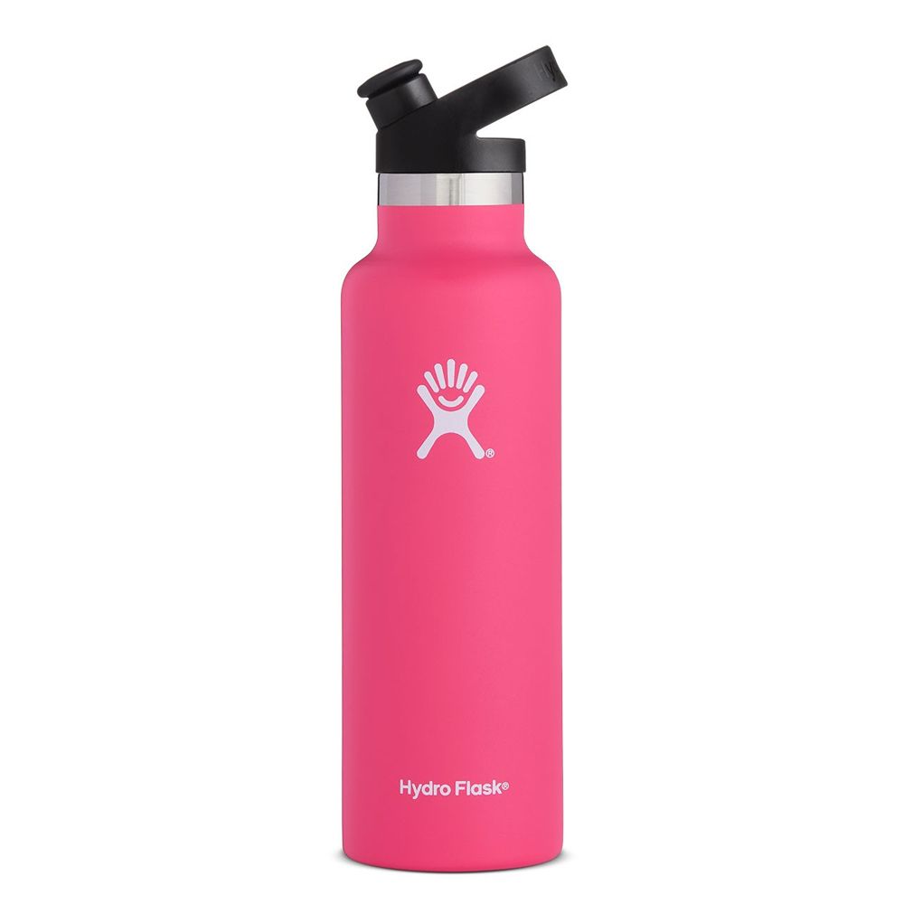 Bouteille isotherme 21 oz Standard Mouth Cap Sport - Rose Watermelon