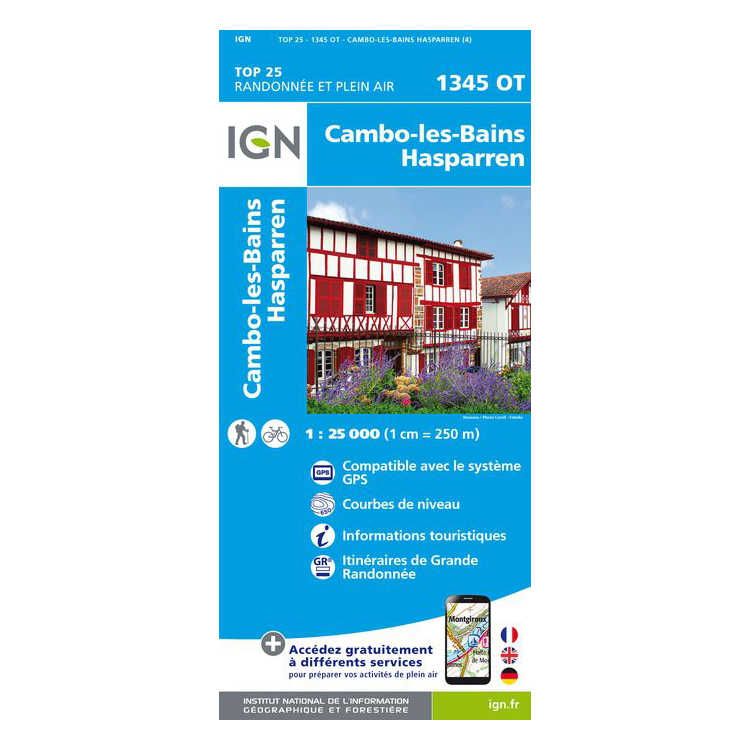 Carte 1345OT Cambo-Les-Bains